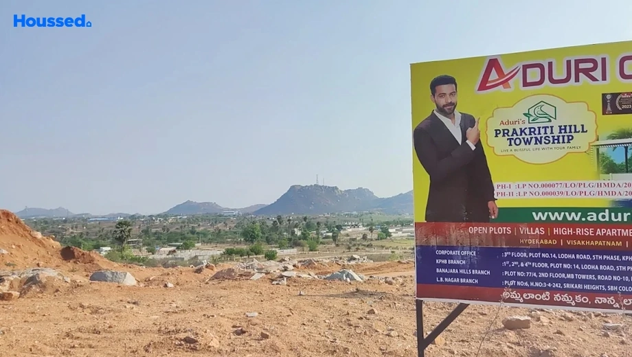 Project Image of Housing Plot/Residential Land for Resale in Aduri Prakriti Hill Township, Hayathnagar - Image 129820