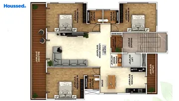 Sample Apartment of 3 BHK Flat for Resale in Gangapur Road, Nashik - Image 4740