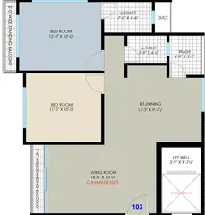 Amenities of 2 BHK Flat for Resale in Shiven Garnet Jahangirabad, Surat - Image 4826