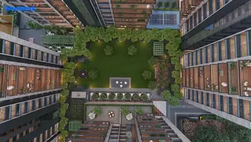 Sample Apartment of 5 BHK Flat for Resale in Green Vanilla Sky Vesu, Surat - Image 5192