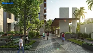 Sample Apartment of 5 BHK Flat for Resale in Green Vanilla Sky Vesu, Surat - Image 5195