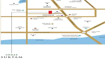 Project Image of 3 BHK Flat for Rent in Chanchal Shree Suktam Adajan, Surat - Image 6673