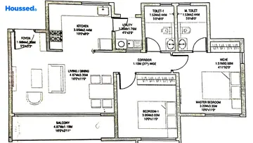 Project Image of 2 BHK Flat for Resale in Whitefield, Bangalore - Image 154032