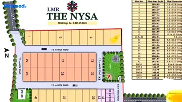 Project Image of Housing Plot/Residential Land for Resale in Lake land Lmr The Nysa Misrod, Bhopal - Image 154123