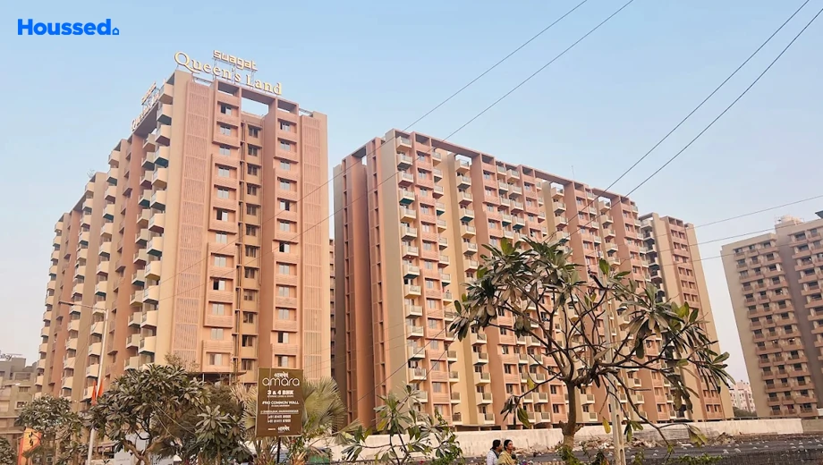 Project Image of 2 BHK Flat for Resale in Swagat Queensland Sargasan, Gandhinagar - Image 157305