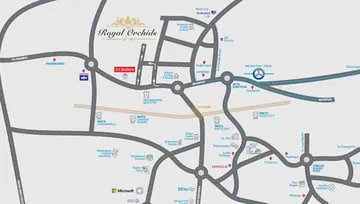 Sample Apartment of 3 BHK Flat for Resale in Raja Royal Orchids Chandanagar, Hyderabad - Image 7767