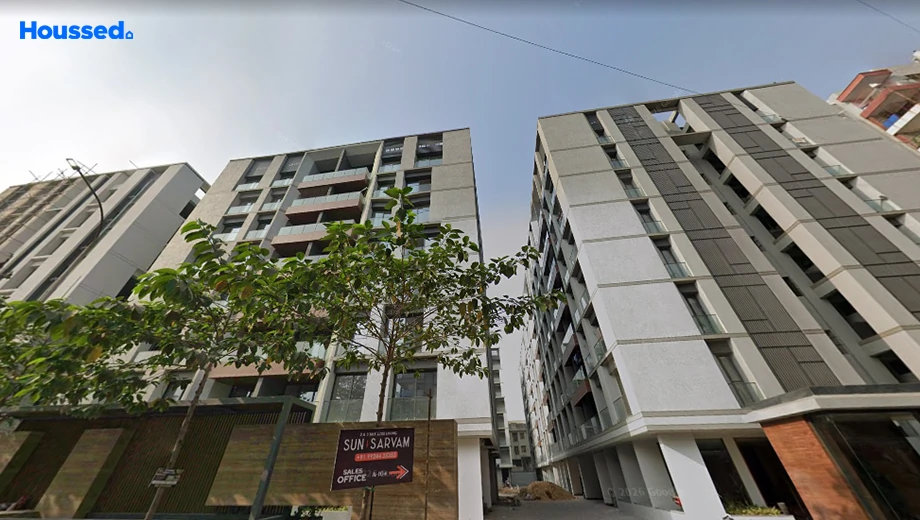Project Image of 2 BHK Flat for Resale in Salasar Sun Sarvam, Vesu - Image 165784