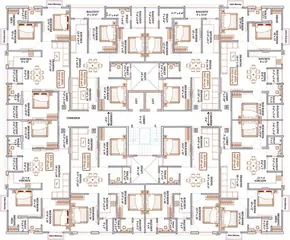 Sample Apartment of 3 BHK Flat for Resale in Arya Shine Jagatpura, Jaipur - Image 8019