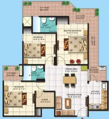 Project Image of 3 BHK Flat for Resale in Windsor Paradise 2 Raj Nagar Extension, Ghaziabad - Image 8217