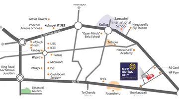 Sample Apartment of 2 BHK Flat for Resale in Tranquillo MPR Urban City Pati, Hyderabad - Image 8210