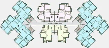 Sample Apartment of 3 BHK Flat for Resale in DD Misty Hills Kakkanad, Kochi - Image 8335