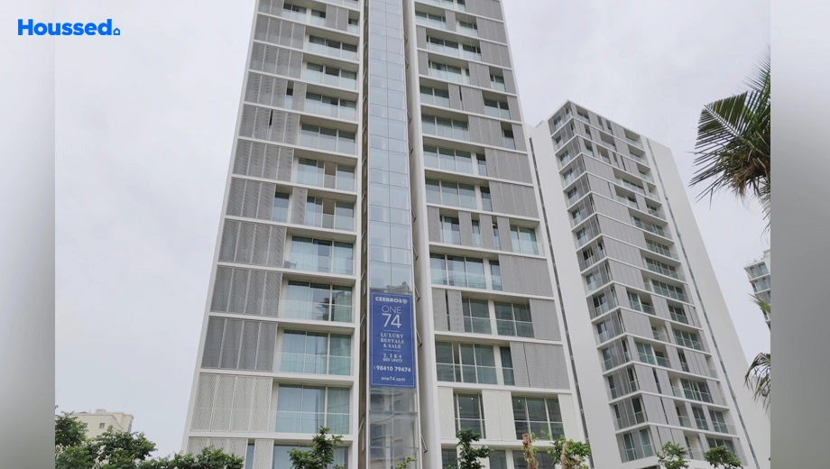Project Image of 2 BHK Furnished Flat for Rent in Ceebros One 74, MRC Nagar - Image 168755