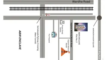 Sample Apartment of 3 BHK Flat for Resale in Narendra Nagar, Nagpur - Image 9467