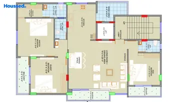 Sample Apartment of 3 BHK Flat for Resale in Narendra Nagar, Nagpur - Image 9468