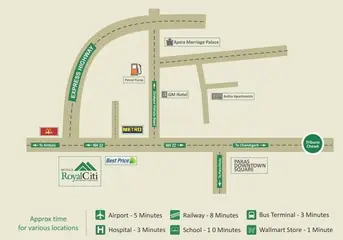 Project Image of 3 BHK Flat for Resale in Zirakpur, Chandigarh - Image 9621