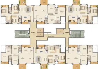 Project Image of 3 BHK Flat for Rent in Prozone Palms Chinchbhavan, Nagpur - Image 9899