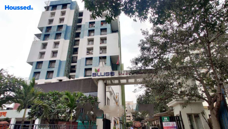 Project Image of 2 BHK Semi-Furnished Flat for Rent in Unique Blliss, Wakad - Image 179797