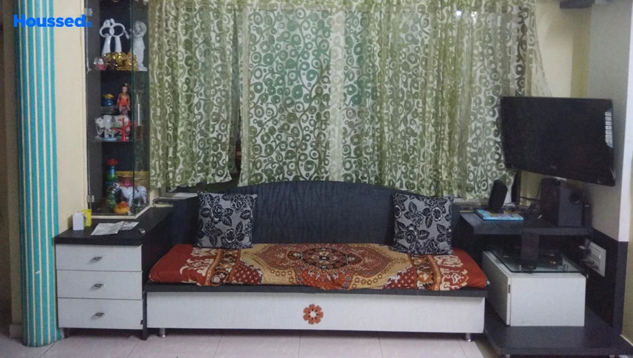Project Image of 3 BHK Semi-Furnished Flat for Rent in Dwarka Sai Paradise, Wakad - Image 179999