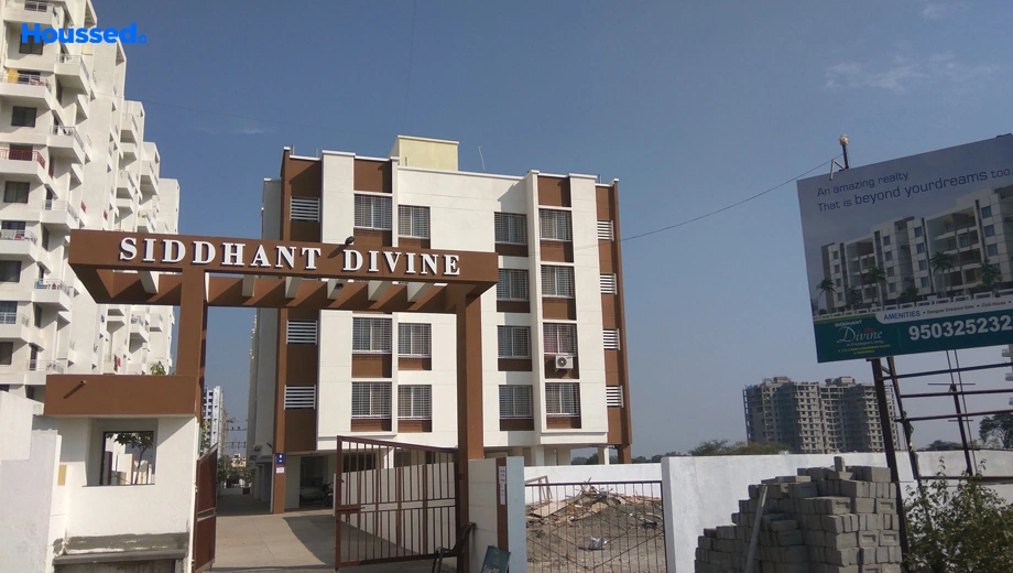 Project Image of 1 BHK Semi-Furnished Flat for Rent in Siddhant Divine, Wagholi - Image 182258