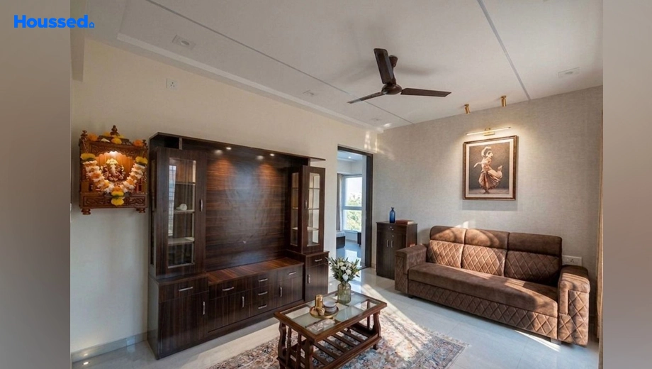 Project Image of 2 BHK Semi-Furnished Flat for Rent in Runwal Eirene, Balkum Naka - Image 188754