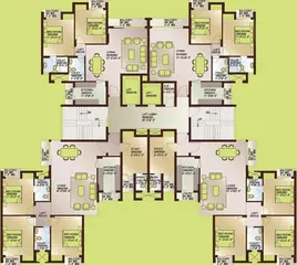 Sample Apartment of 3 BHK Flat for Rent in Ansal Celebrity Meadows Sushant Golf City, Lucknow - Image 10628