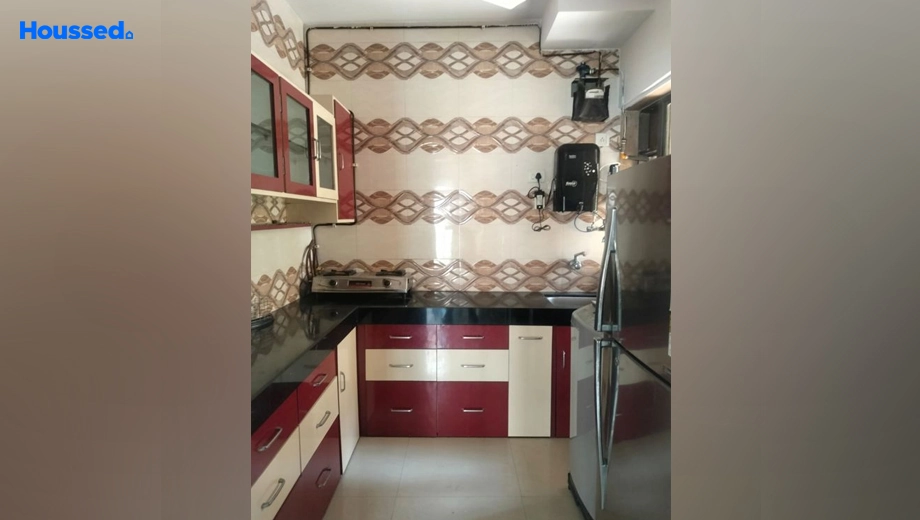 Project Image of 1.5 BHK Semi-Furnished Flat for Rent in Runwal Garden City, Balkum Naka - Image 189376