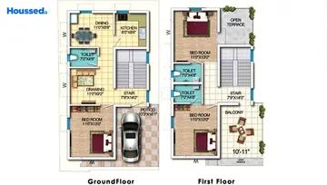 Sample Apartment of 3 BHK Duplex for Resale in Rasulgarh, Bhubaneswar - Image 11065