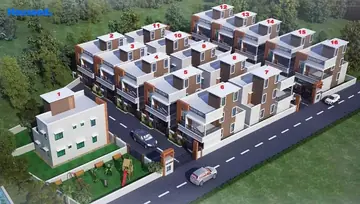 Sample Apartment of 3 BHK Duplex for Resale in Rasulgarh, Bhubaneswar - Image 11066