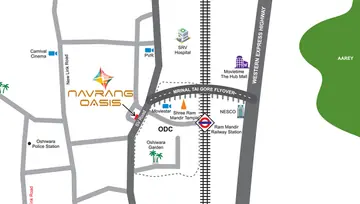 Project Image of 2 BHK Flat for Resale in Oxford Navrang Oasis Goregaon West, Mumbai - Image 12119