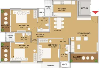 Amenities of 3 BHK Flat for Resale in Ruparel Panache Santacruz West, Mumbai - Image 12395