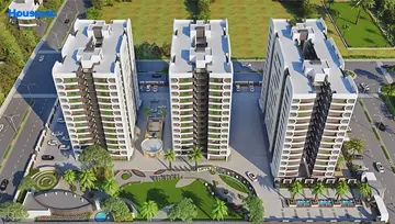 Sample Apartment of 3 BHK Flat for Resale in Raghuvir Saffron Althan, Surat - Image 13736