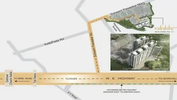 Project Image of 2 BHK Flat for Rent in Raj Rudraksha Dahisar East, Mumbai - Image 14803