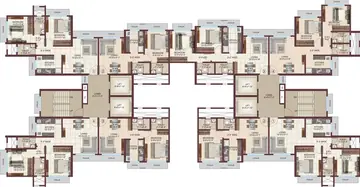 Project Image of 2 BHK Flat for Rent in Raj Rudraksha Dahisar East, Mumbai - Image 14807