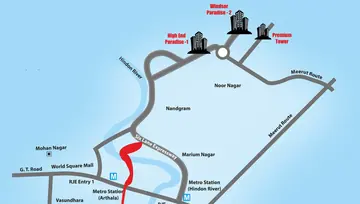 Project Image of 3 BHK Flat for Resale in Windsor Paradise 2 Raj Nagar Extension, Ghaziabad - Image 15603