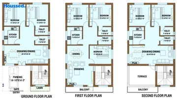 Sample Apartment of 4 BHK Triplex for Resale in Balianta, Bhubaneswar - Image 15724