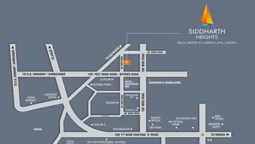 Project Image of 2 BHK Flat for Resale in Siddharth Heights Vavol, Gandhinagar - Image 16254
