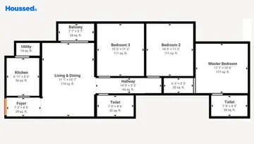 Project Image of 3 BHK Flat for Resale in Provident Sunworth Mysore Road, Bangalore - Image 16895
