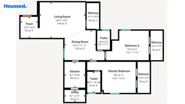 Project Image of 2 BHK Flat for Resale in HM World City JP Nagar, Bangalore - Image 16907