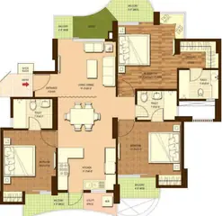Project Image of 3 BHK Flat for Rent in Dasnac The Jewel Sector 75, Noida - Image 17117