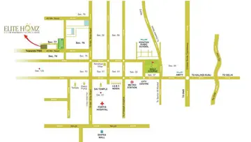 Project Image of 3 BHK Flat for Rent in HR Elite Homz Sector 75, Noida - Image 17505