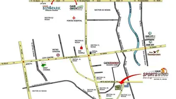 Project Image of 3 BHK Flat for Rent in Gaurs Sportswood Sector 79, Noida - Image 17091