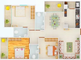 Project Image of 3 BHK Flat for Resale in Himalaya Residency Hoshangabad Road, Bhopal - Image 17283