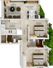 Project Image of 2 BHK Flat for Resale in Avant Hillway Goregaon East, Mumbai - Image 17388