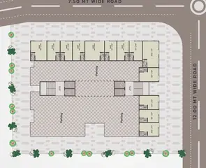 Project Image of 3 BHK Flat for Resale in Khodabhai Happy Residency Vesu, Surat - Image 17713