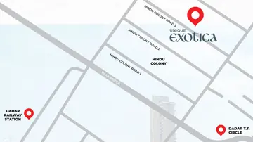 Project Image of 3 BHK Flat for Rent in UCT Unique Exotica Dadar East, Mumbai - Image 17765
