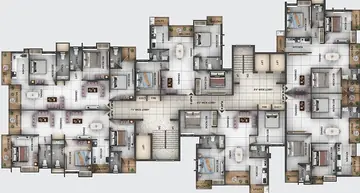 Project Image of 3 BHK Flat for Resale in Shanti Hari Om Tower Morabadi, Ranchi - Image 18736