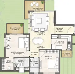 Project Image of 2 BHK Flat for Rent in Puri Emerald Bay Dwarka Expressway, Gurgaon - Image 19287