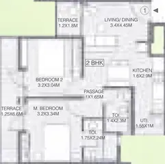 Project Image of 2 BHK Flat for Resale in Godrej Greens Undri, Pune - Image 20248