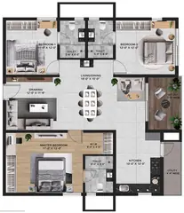 Project Image of 3 BHK Flat for Resale in Vian Mrida Kollur, Hyderabad - Image 20881