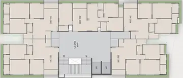 Sample Apartment of 3 BHK Flat for Resale in Prayasam Bhadaj, Ahmedabad - Image 22082